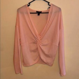 Light pink long sleeve top BOGO ITEM